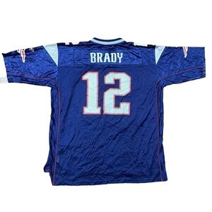 NFL Reebok ON FIELD New England Patriots Tom Brady #12 Jersey Size 2XL